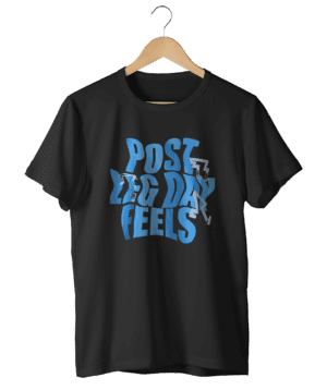 POST LEG DAY FEELS REGULAR FIT T-SHIRT